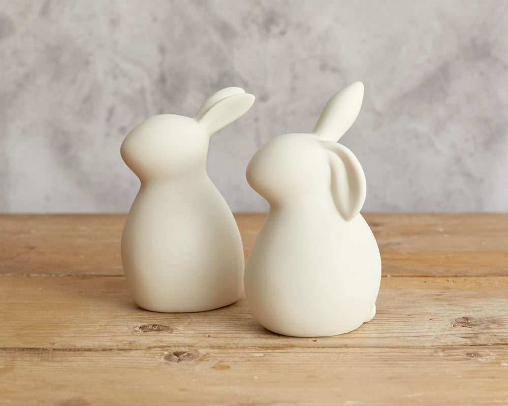 Arley Easter White Bunnies Set-2